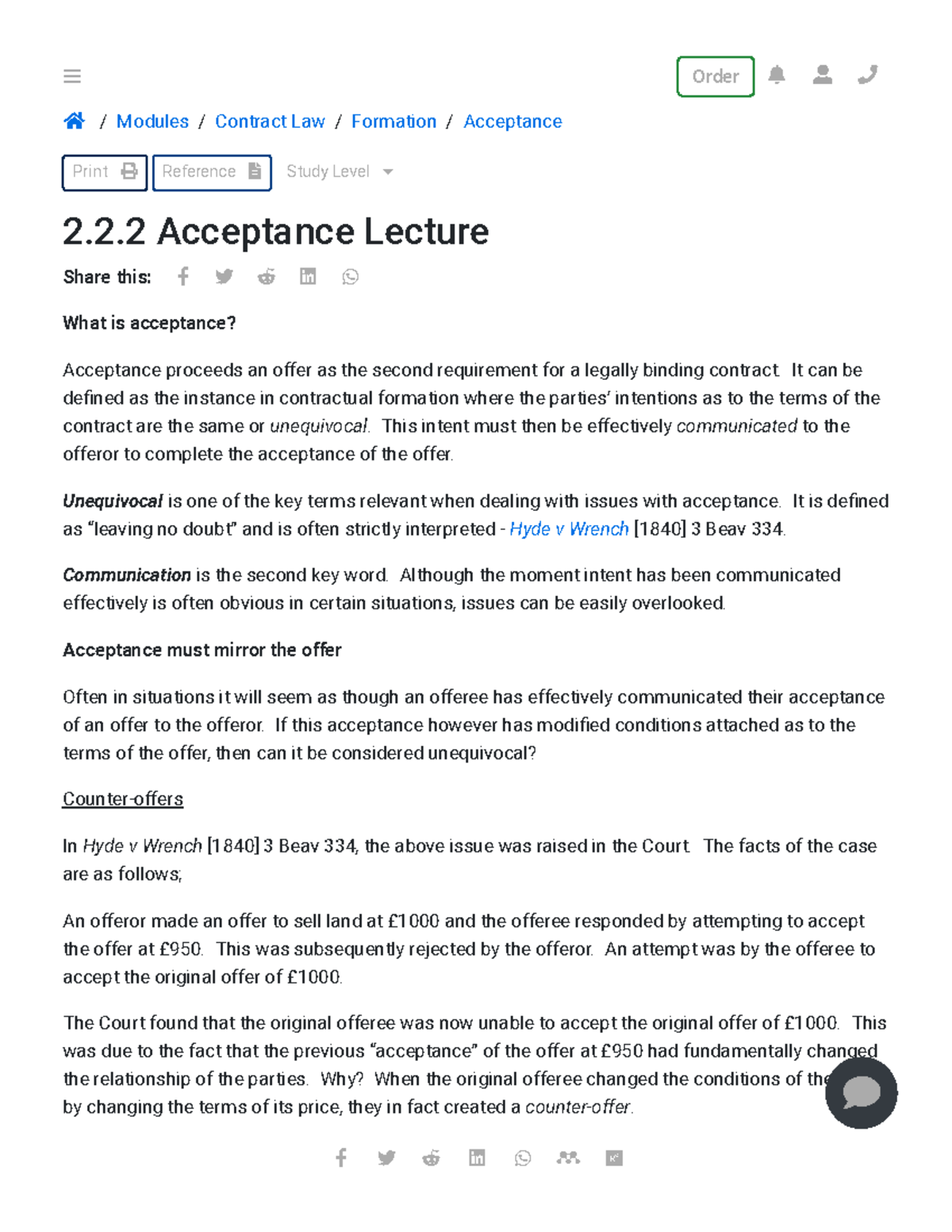 Acceptance Lecture Understanding Contract Law Modules Contract Law Formation Studocu Acceptance Lecture Understanding Contract Law Modules Contract Law Formation Studocu