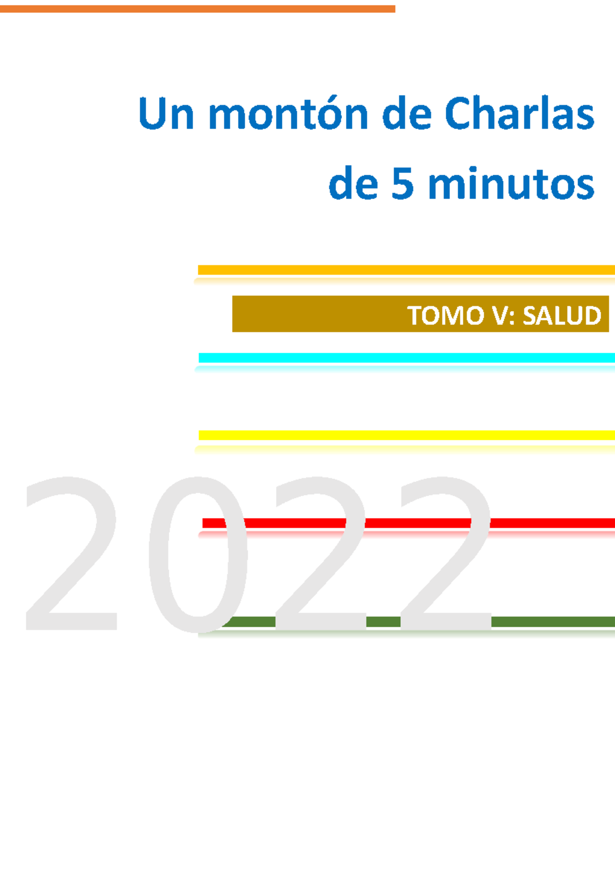 29 Capacitaciones Y Charlas - Un Montón De Charlas De 5 Minutos TOMO V ...