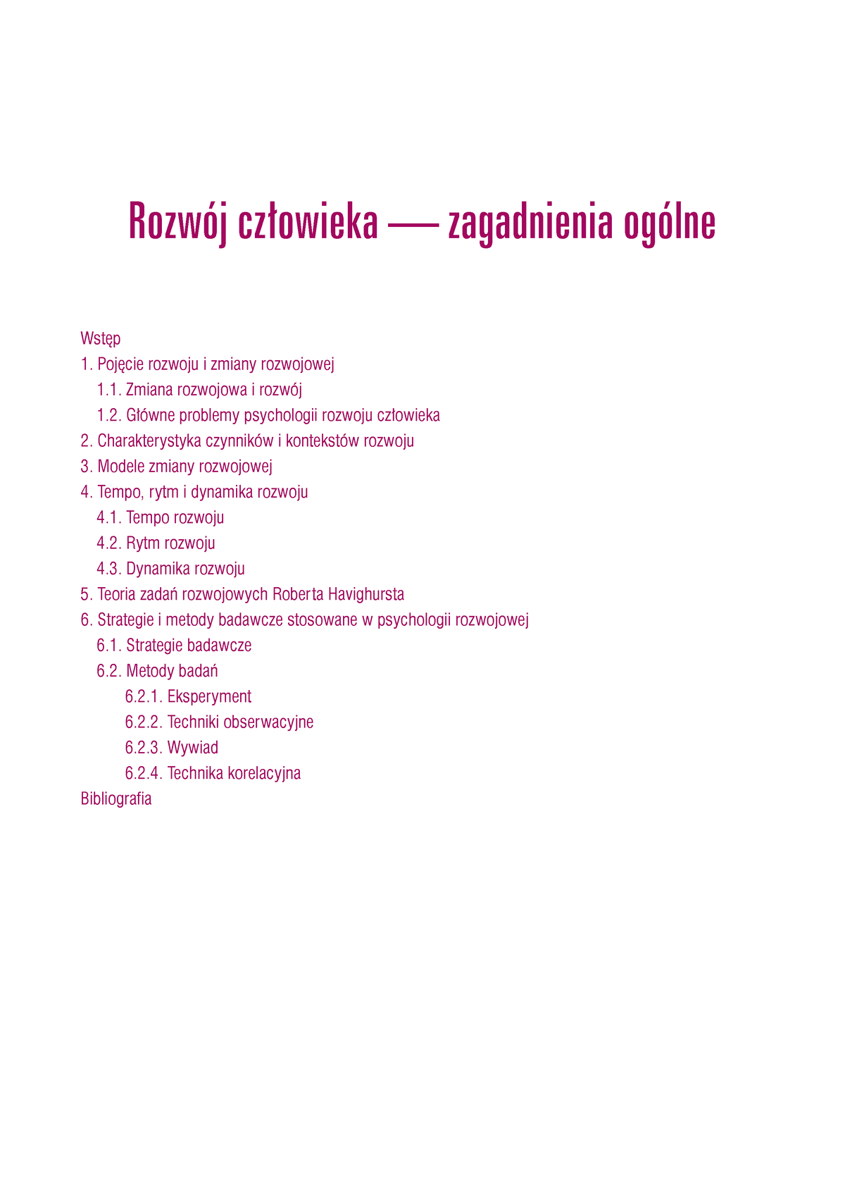 Modul 1 Rozwoj Czlowieka - Zagadnienia Ogolne - Rozwój Człowieka ...