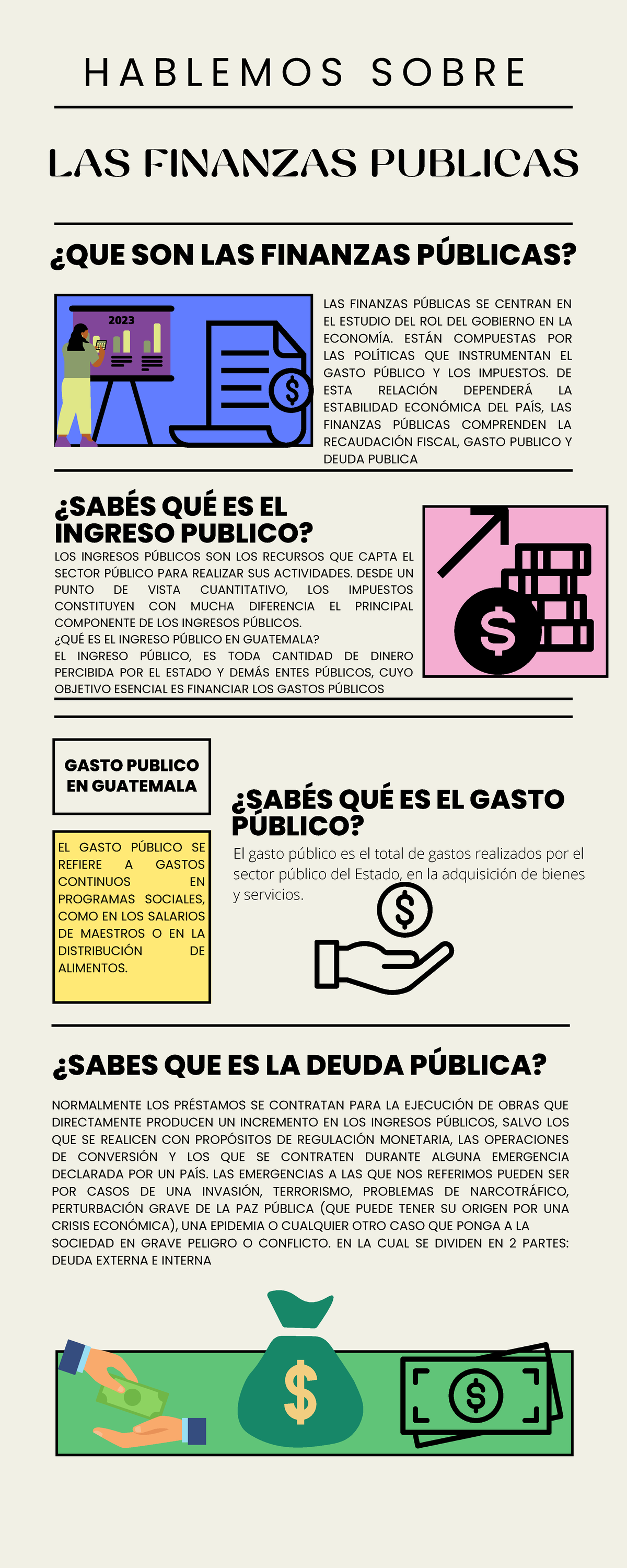 Infografía De Periódico Finanzas Publicas El Gasto PÚblico Se Refiere A Gastos Continuos En 6695