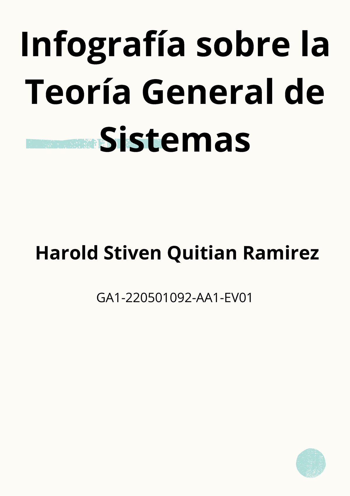 GA1 220501092 AA1 EV01 Harold Stiven Infografía sobre la Teoría