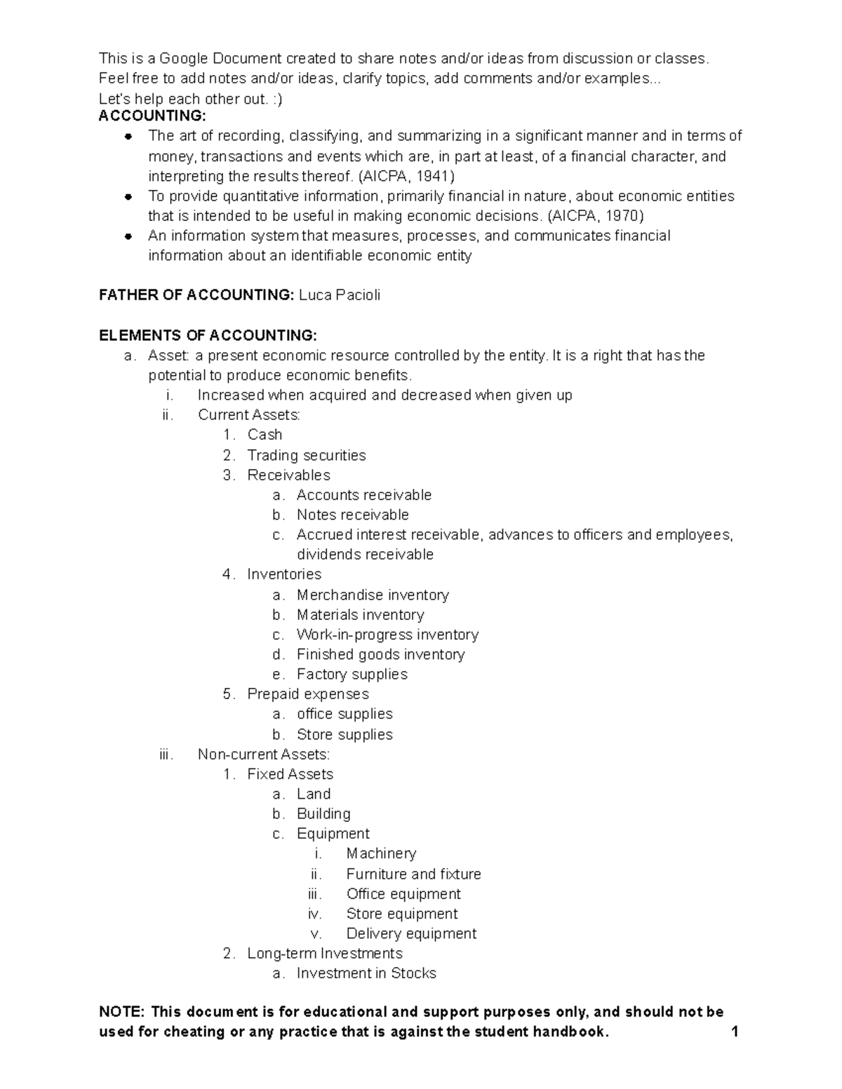 1222 AE112 Dicussion Class Notes Feel Free To Add Notes And or Ideas