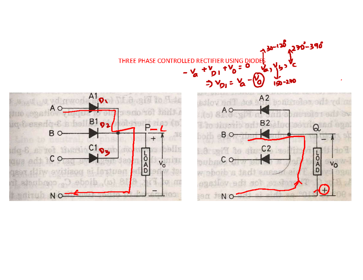 3 phase controlled rectifiers - Power Semiconductor Drives - THREE ...