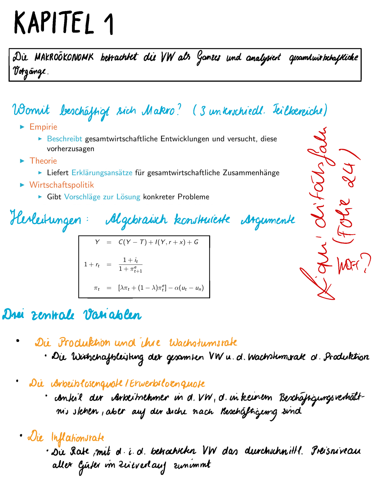 Makro Zsmf Kapitel 1 Kapitel Dzjgegaffgeo Konrontkbdrachtetdievwalslganze Tgnamtw Hag Womit Besch Ftigt Sich Makro Unterschiede Teilbereiche So So Studocu