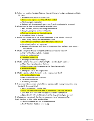 Clinical assignment 1 - ATI1 - CamScanner - Studocu