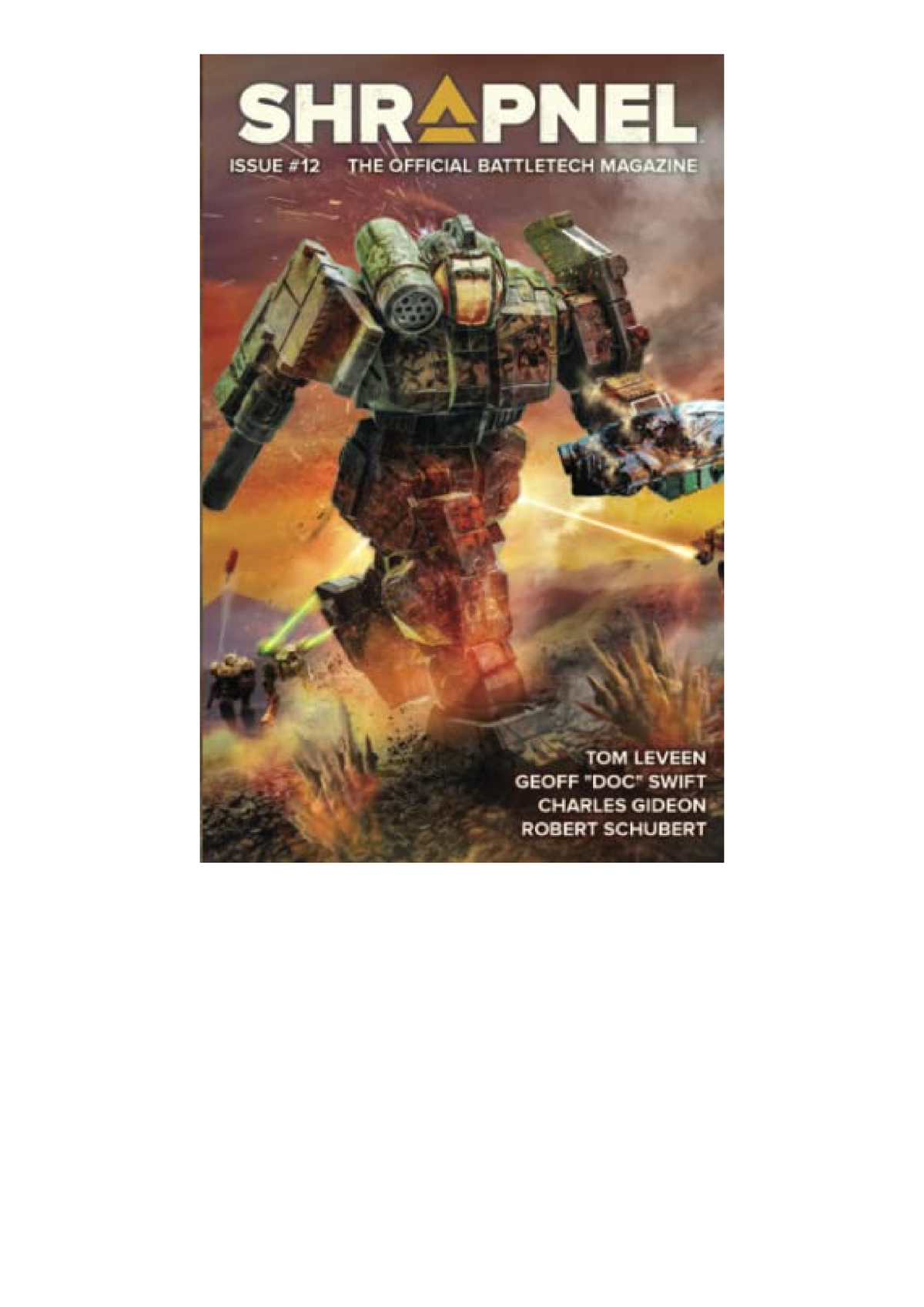 Ebook Download BattleTech Shrapnel Issue 12 The Official BattleTech ...