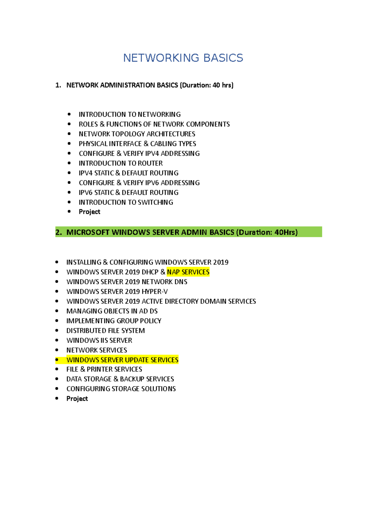 Network Administrator Basics at Mark Cox blog