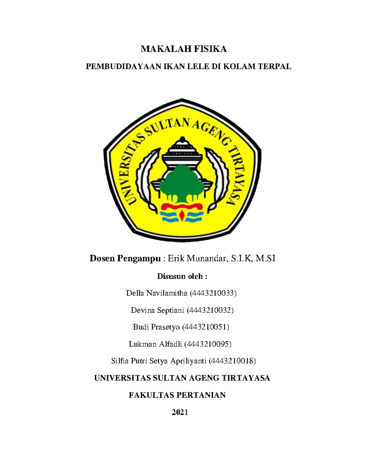 Inovasi Pembudidayaan Ikan di Kolam Terpal: Meningkatkan Produktivitas, Efisiensi, dan Keberlanjutan