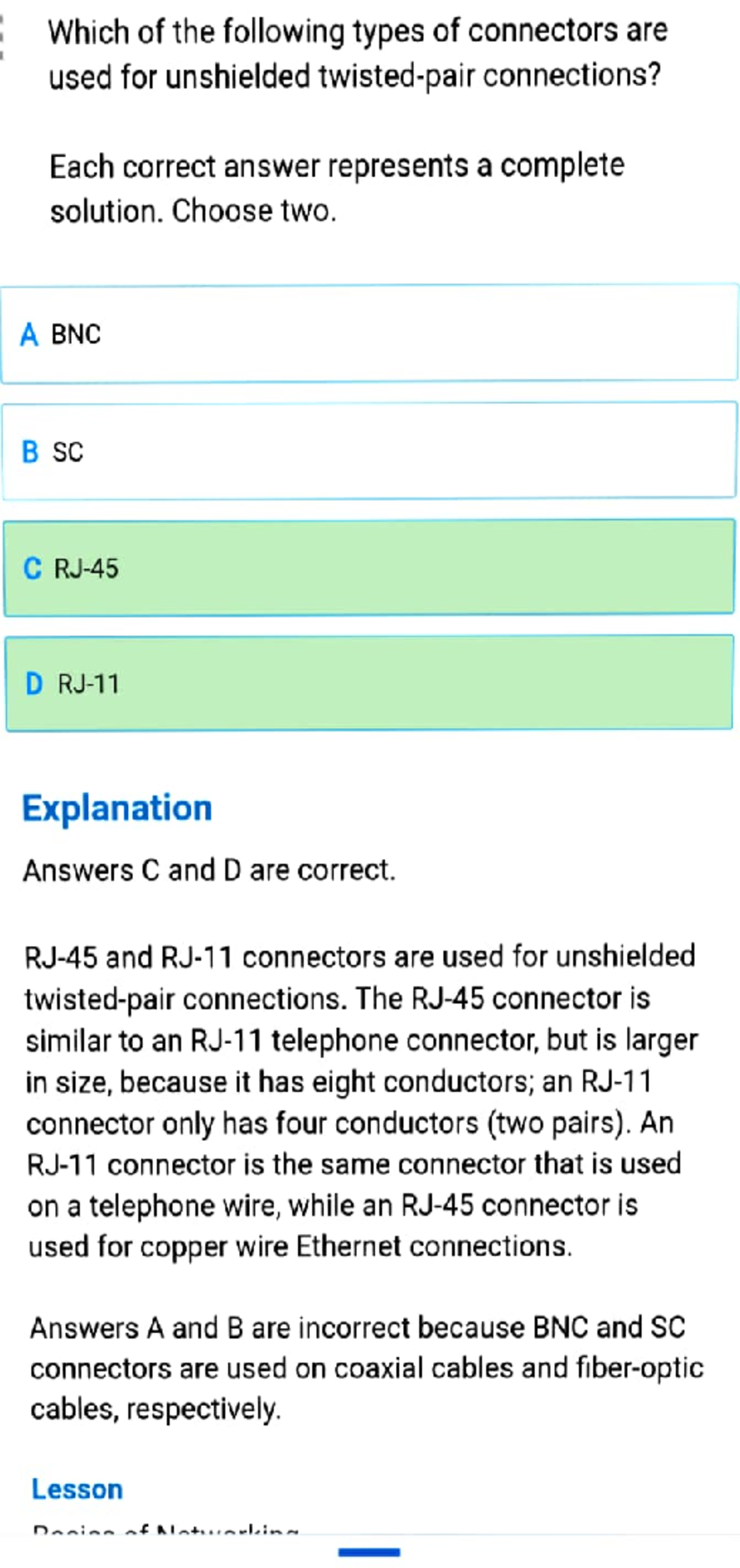 Ntc248;test Q&A P2 Part two questions and answers foundations of