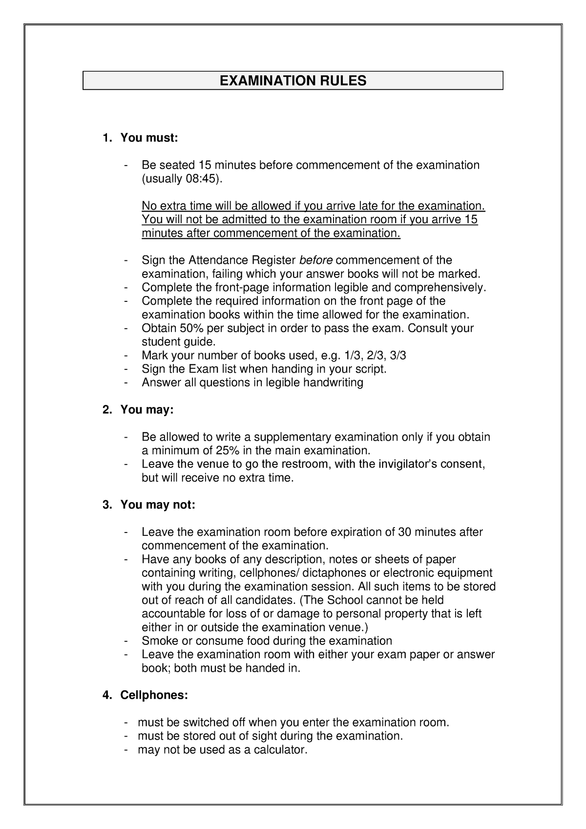 exam-rules-2023-practical-guide-examination-rules-you-must-be