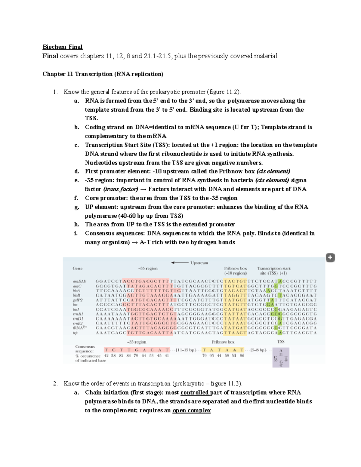 Biochem Final - Lecture notes 11-20 - Biochem Final Finalcovers ...