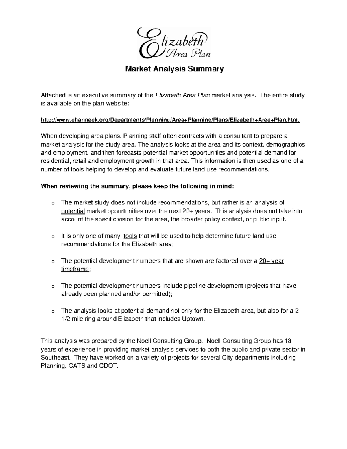 Market Analysis Executive Summary - Market Analysis Summary Attached is ...