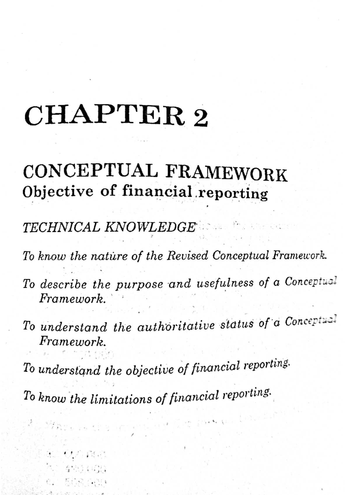 Chapter #2 - Conceptual Framework - Bachelor Of Science In Accountancy ...