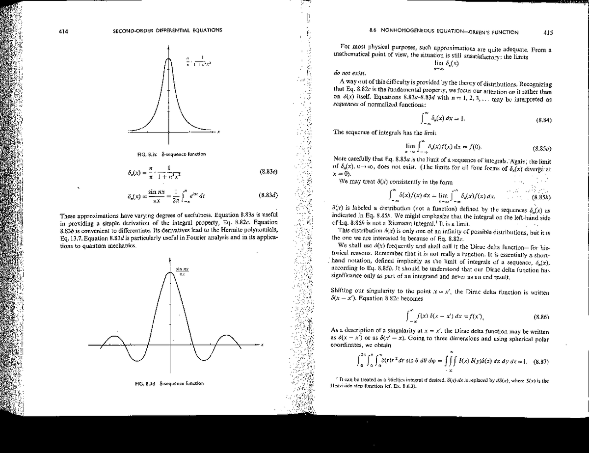 Arfken delta functions 2 - EP455 - Studocu