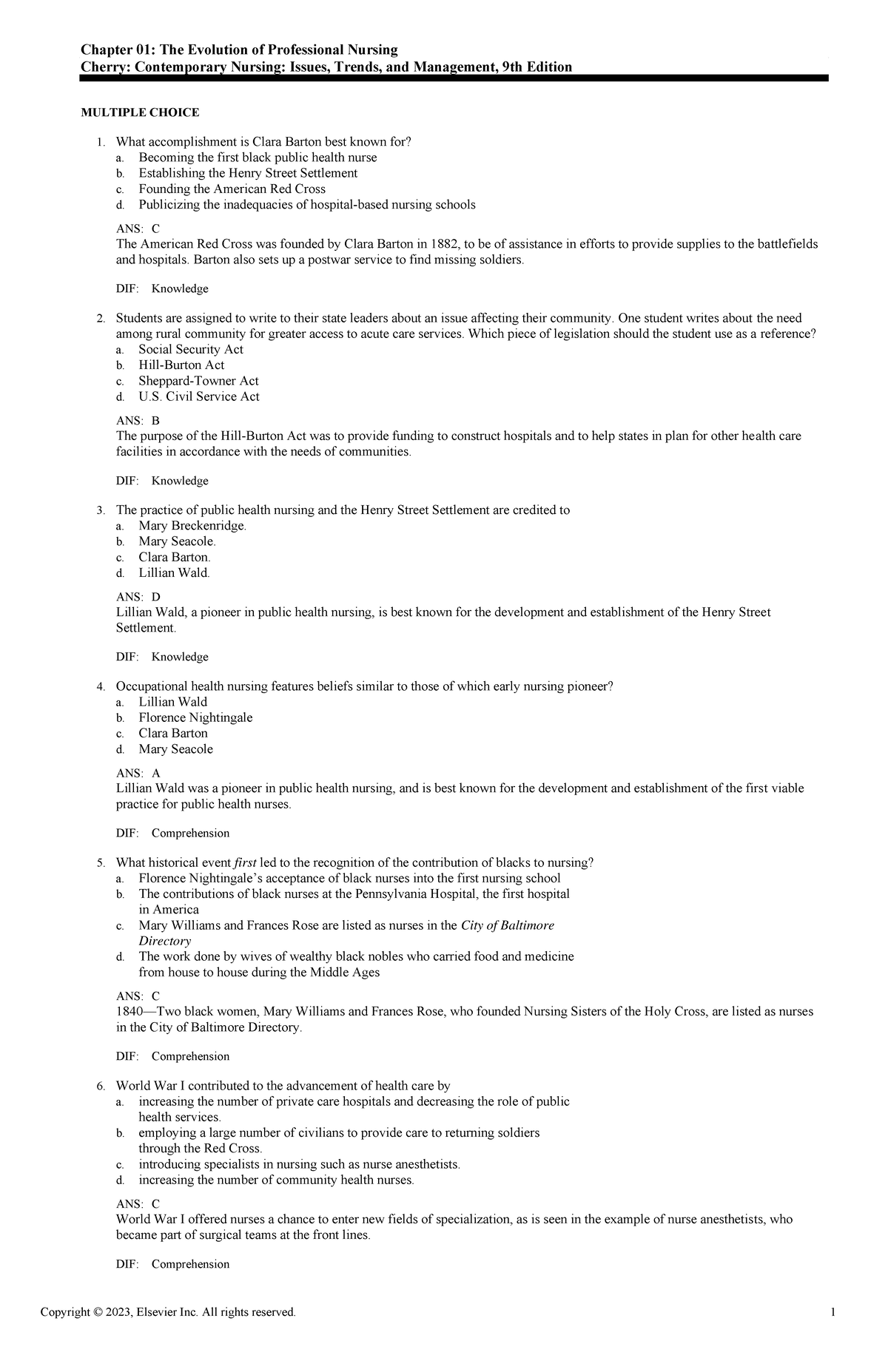 Exam View - Chapter 01 - Testbank - Chapter 01: The Evolution of ...