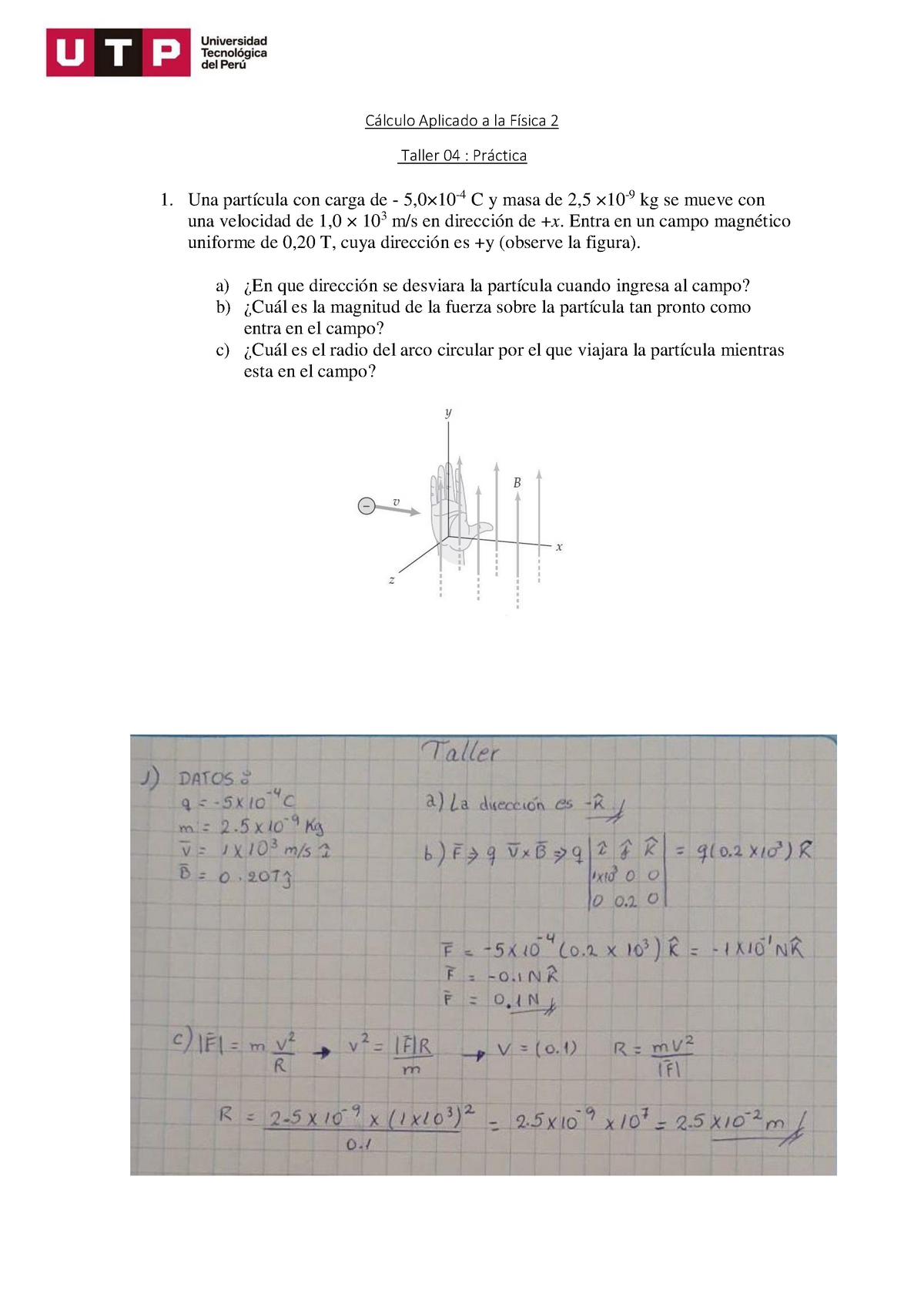 Taller Calculo Aplicado A La Fisica 2 - Cálculo Aplicado A La Física 2 ...