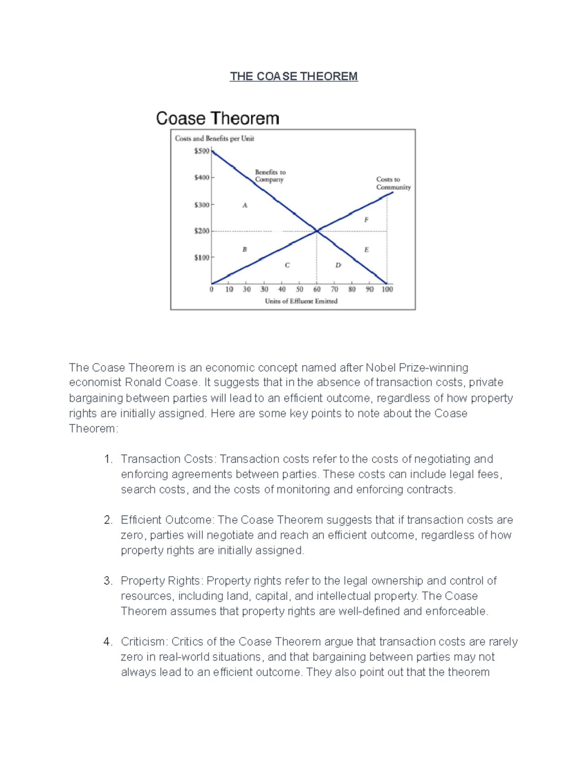 Applicationsofthecoasetheorem , Coase Theorem Definition & Examples ...