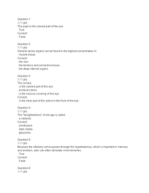 Module 6 Quiz - Question 1 1 / 1 Pts As The Respiratory System Ages ...