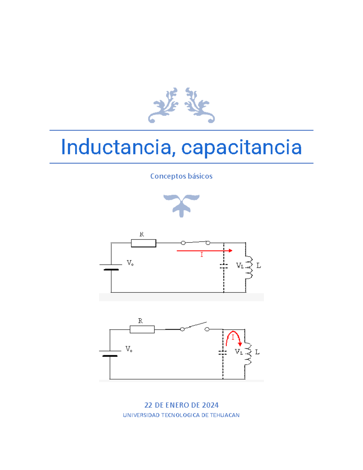 Inductancia - Ninguna - Inductancia, Capacitancia Conceptos Básicos 22 ...