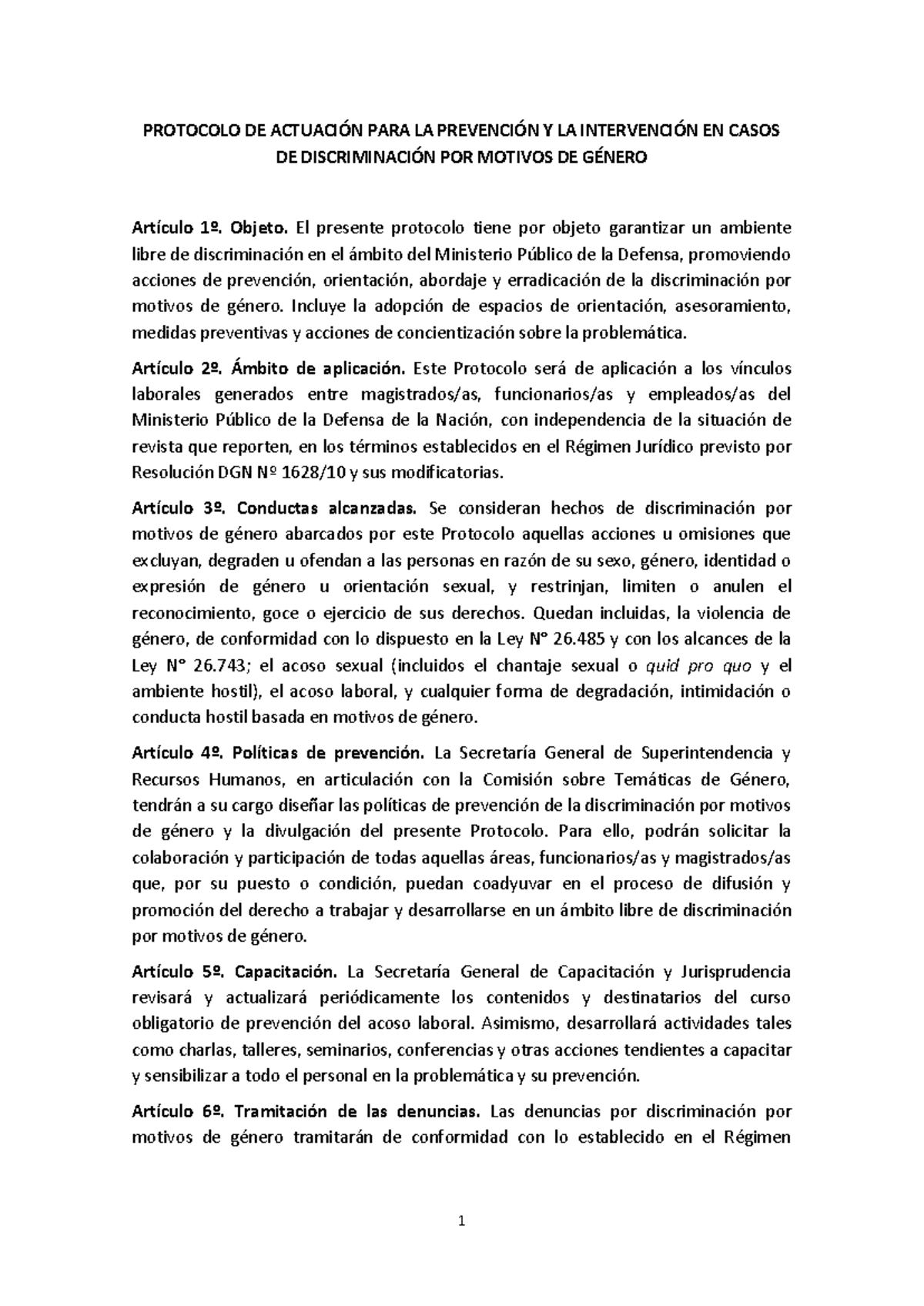 Protocolo - PROTOCOLO DE ACTUACIÓN PARA LA PREVENCIÓN Y LA INTERVENCIÓN ...