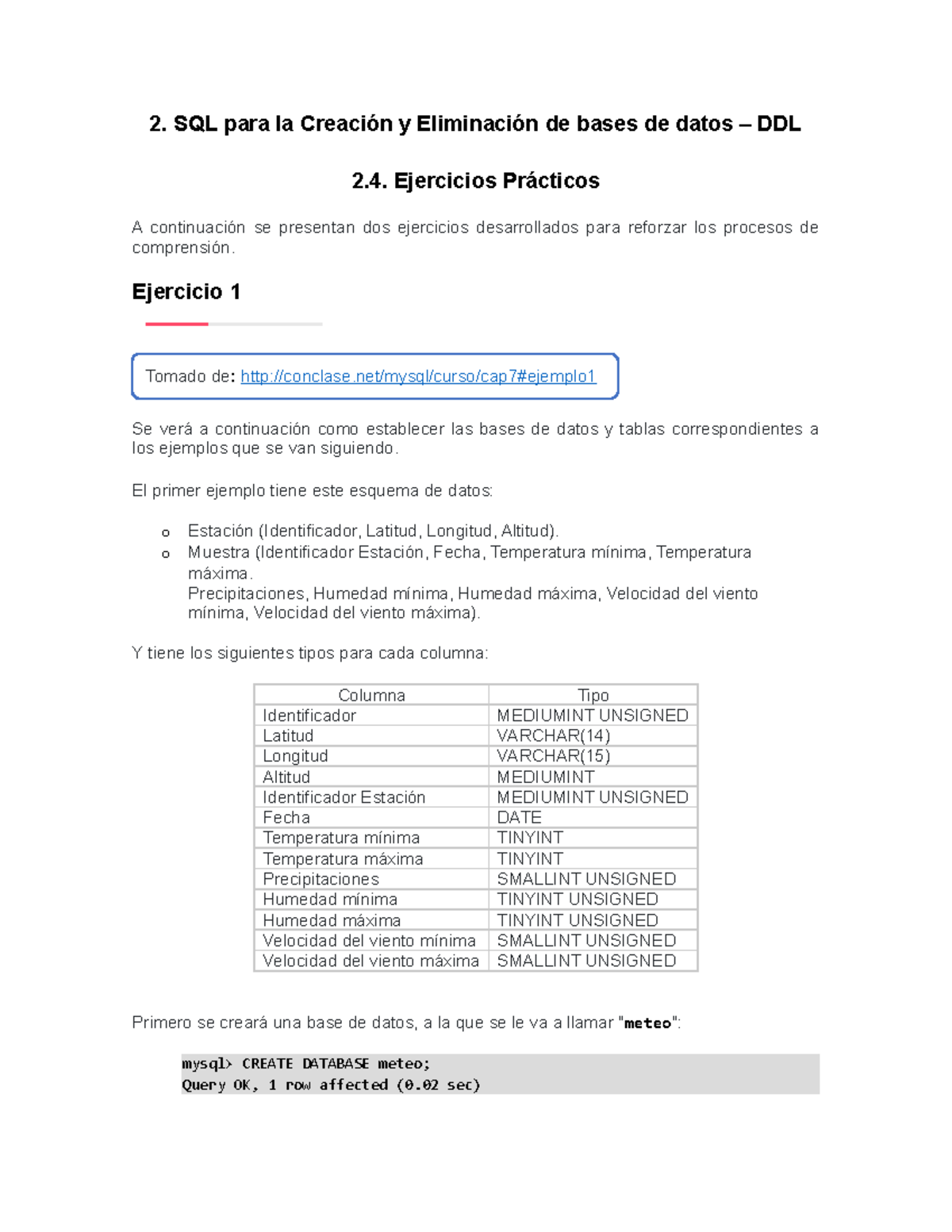 CF3 2 - guias para instalar algunos programas básicos - 2. SQL para la ...