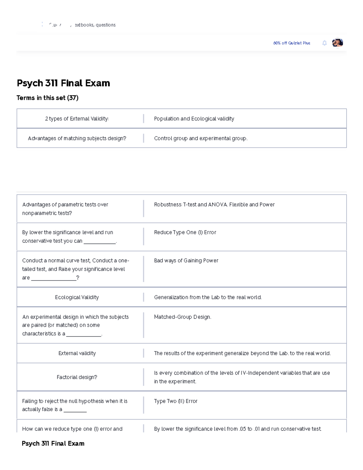 Psych 311 Final Exam Flashcards Quizlet - CYBER WEEK DEAL - 60% off ...