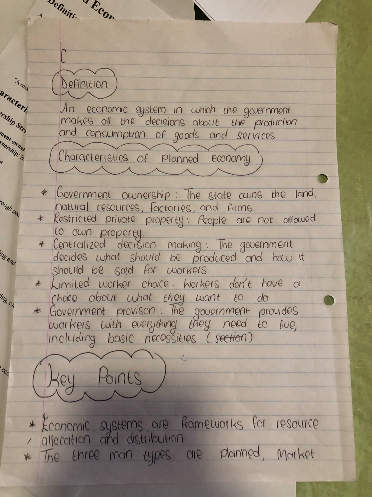 IMG 4757 - I took the notes i study and i summarise it to make it ...
