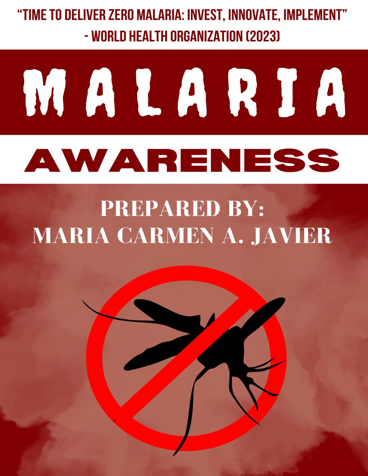 Malaria - Research - Table Of Contents Abstract Introduction Types Of ...