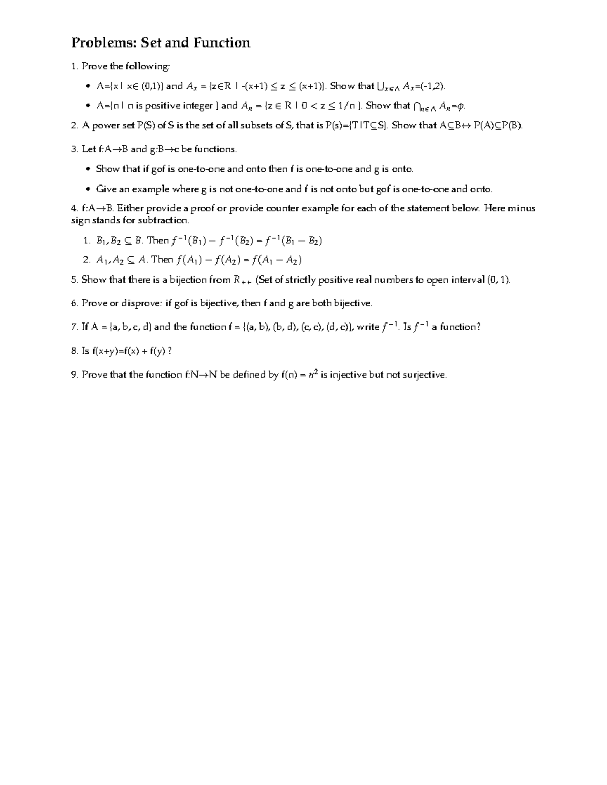 PS 2 - practice question for economics usefull in examination ...