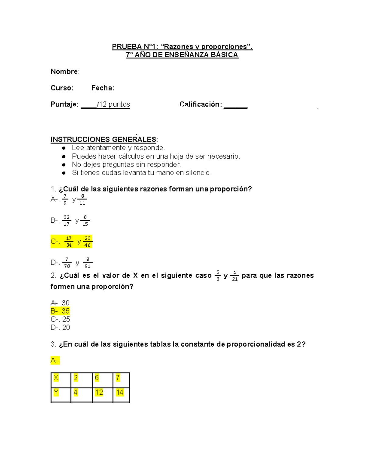 Prueba 1 Razones Y Proporciones 104654 20210720 2019 0509 112251 ...