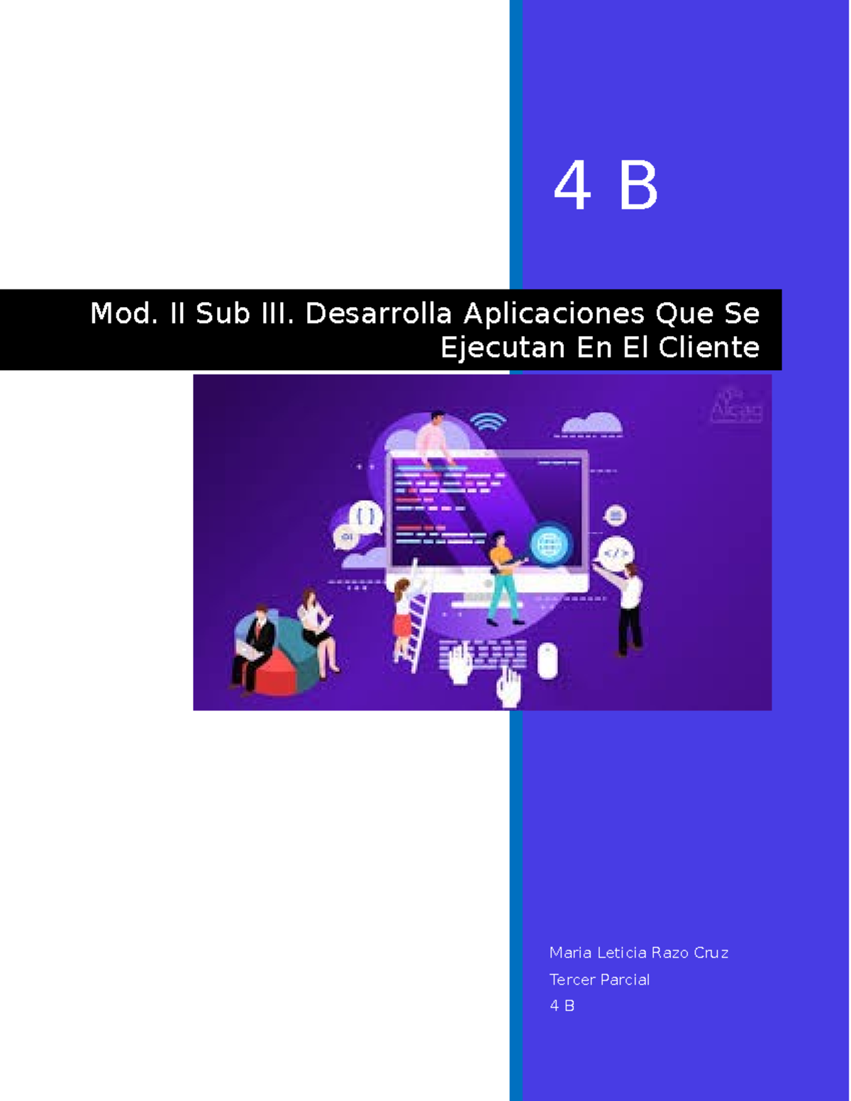 Portada - Matemáticas I - 4 B Maria Leticia Razo Cruz Tercer Parcial 4 ...