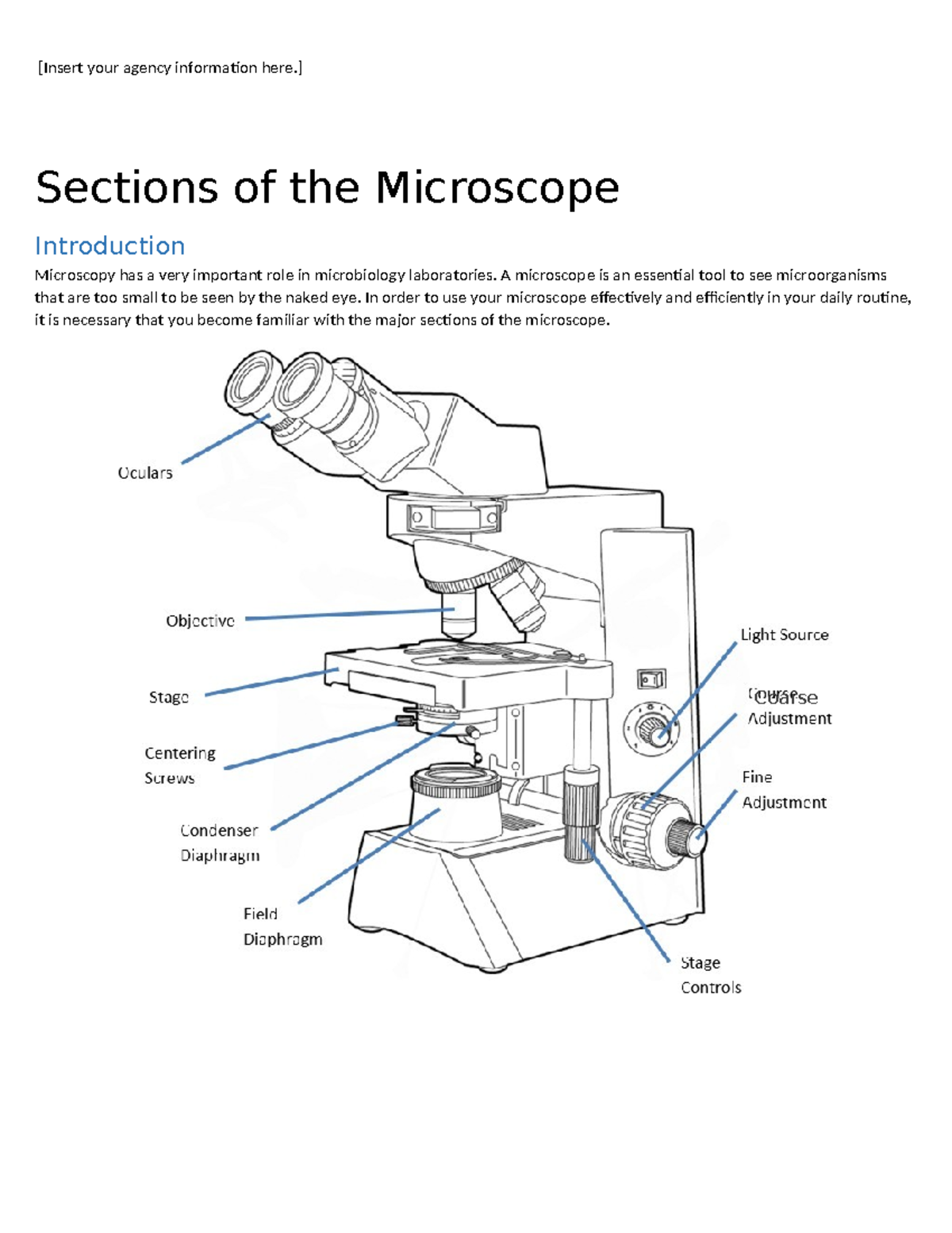 Sections Microscope 2 - Help me with this s - Coarse [Insert your ...
