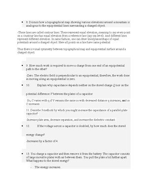Chapter 24 Physics Quiz - Chapter 24 Physics Quiz Conceptual Questions ...