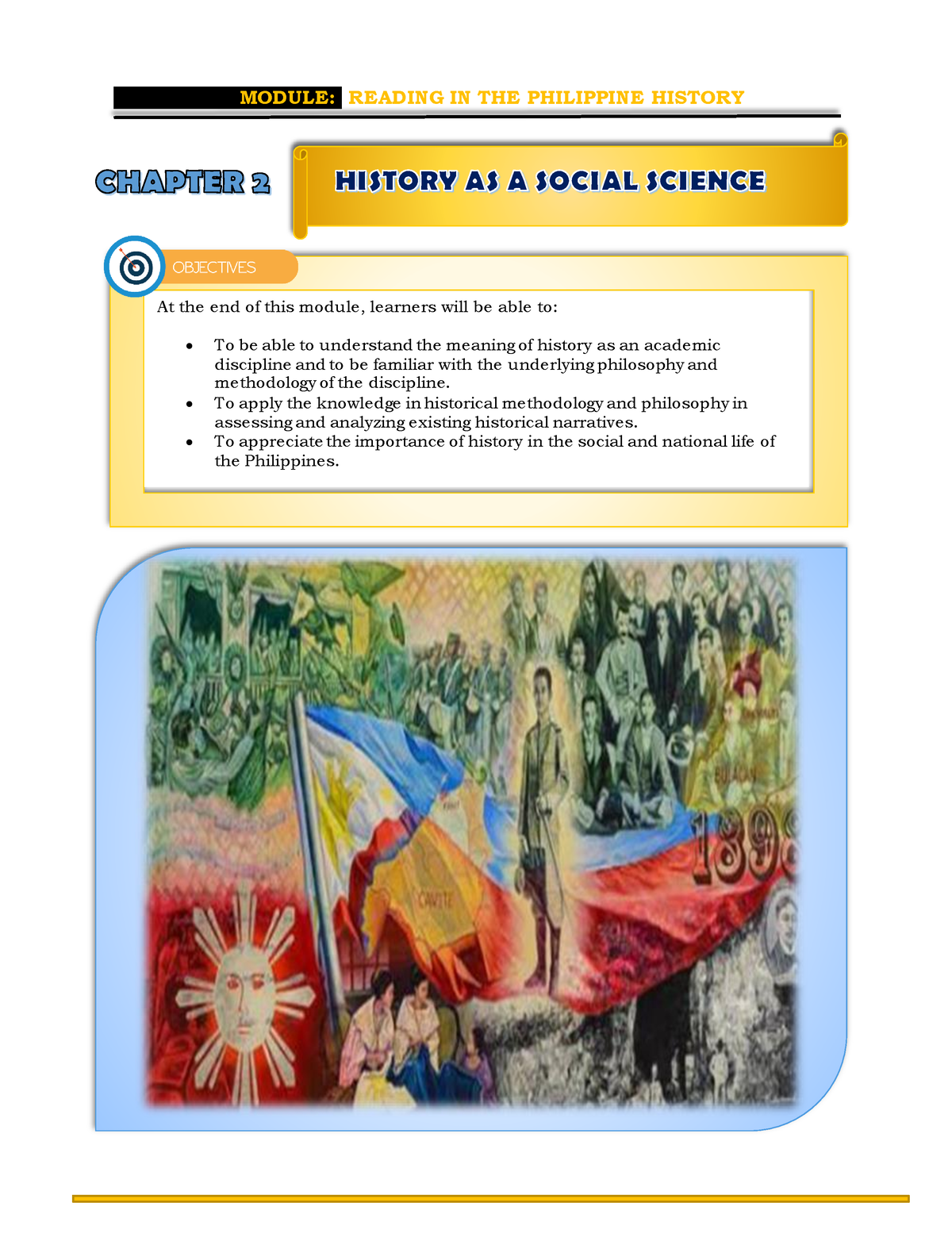 Chapter 2 History AS A Social Science - At The End Of This Module ...