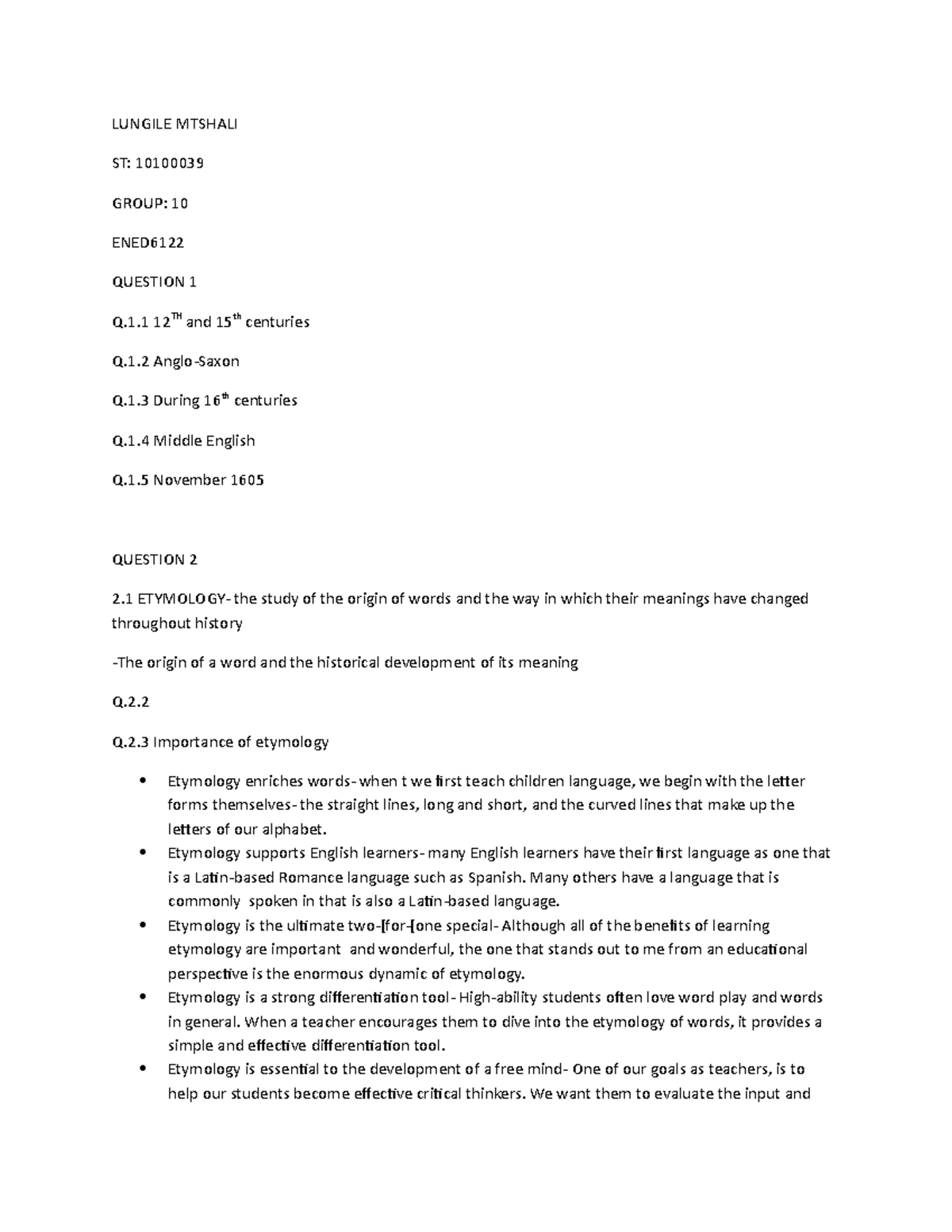 Lungile Mtshali ENED6122 LUNGILE MTSHALI ST 10100039 GROUP 10 ENED