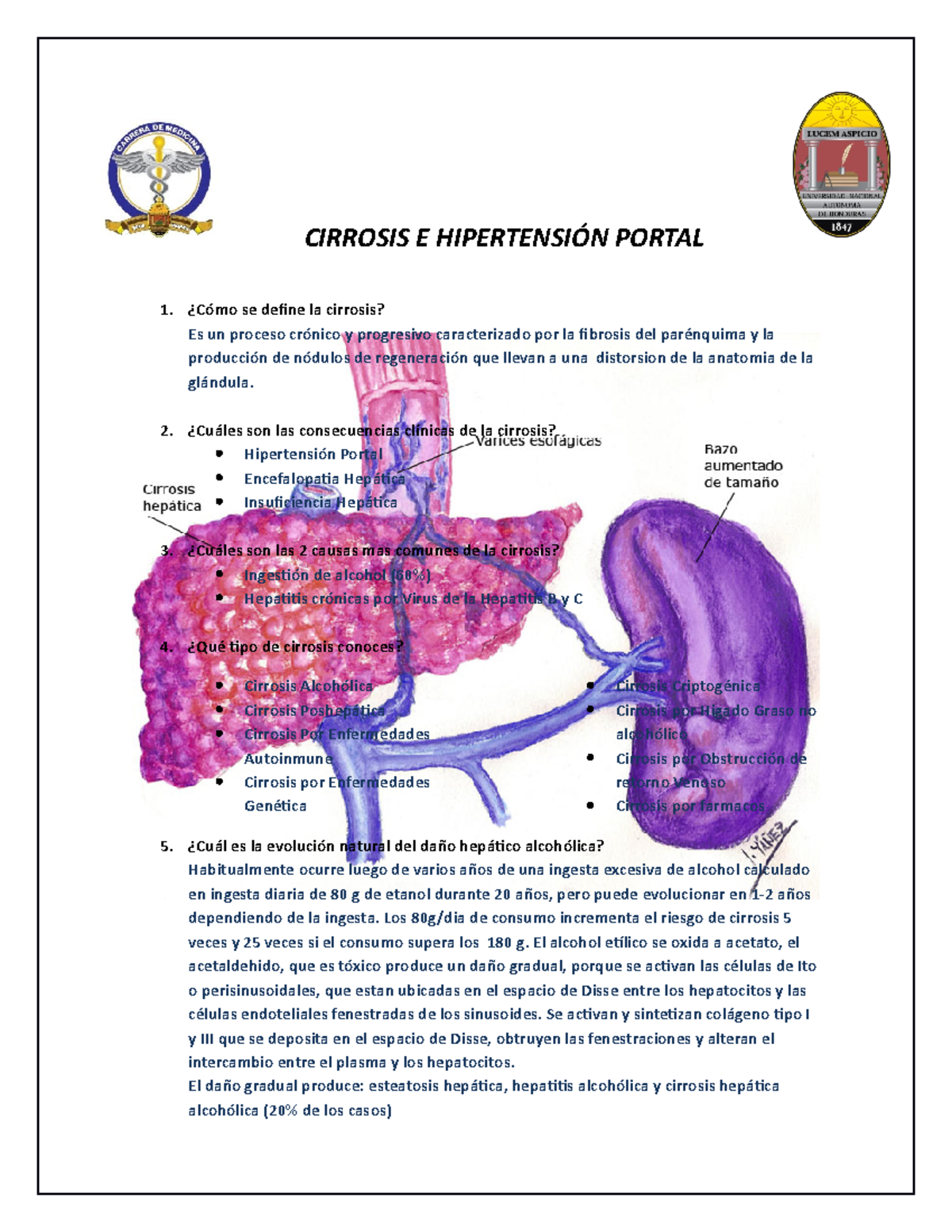 Hipertensión arterial e hipertensión portal Hipertensión arterial e hipertensión portal