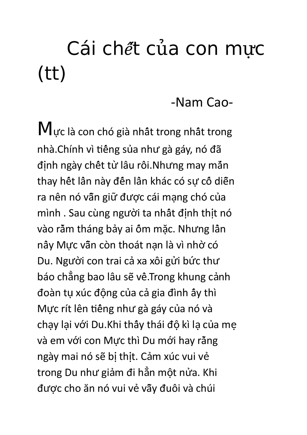 Tóm tắt cái chết của con Mực: Câu chuyện cảm động về lòng người và cuộc sống