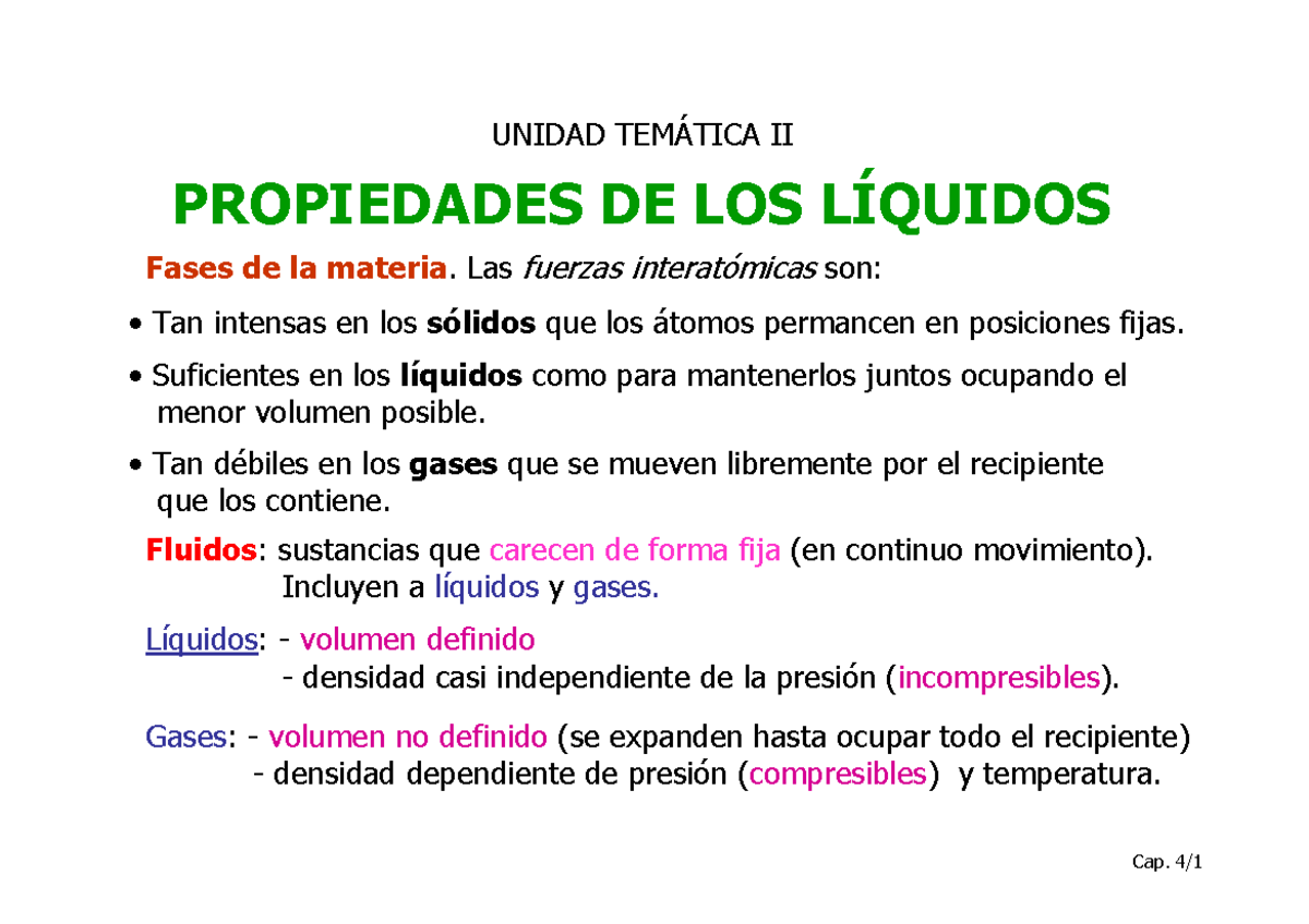 Lo Unico Variable De Los Liquidos www.studocu.com