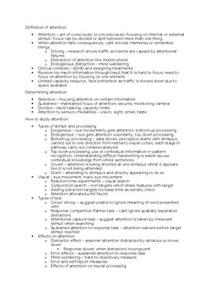 Cognitive Psychology Research Proposal - Candidate Number: 185107 An ...