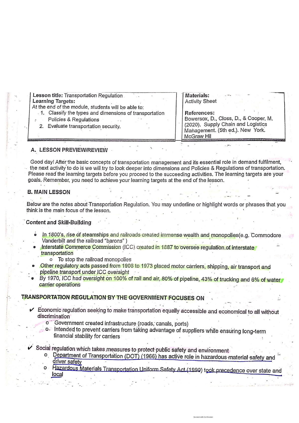 case study about distribution management