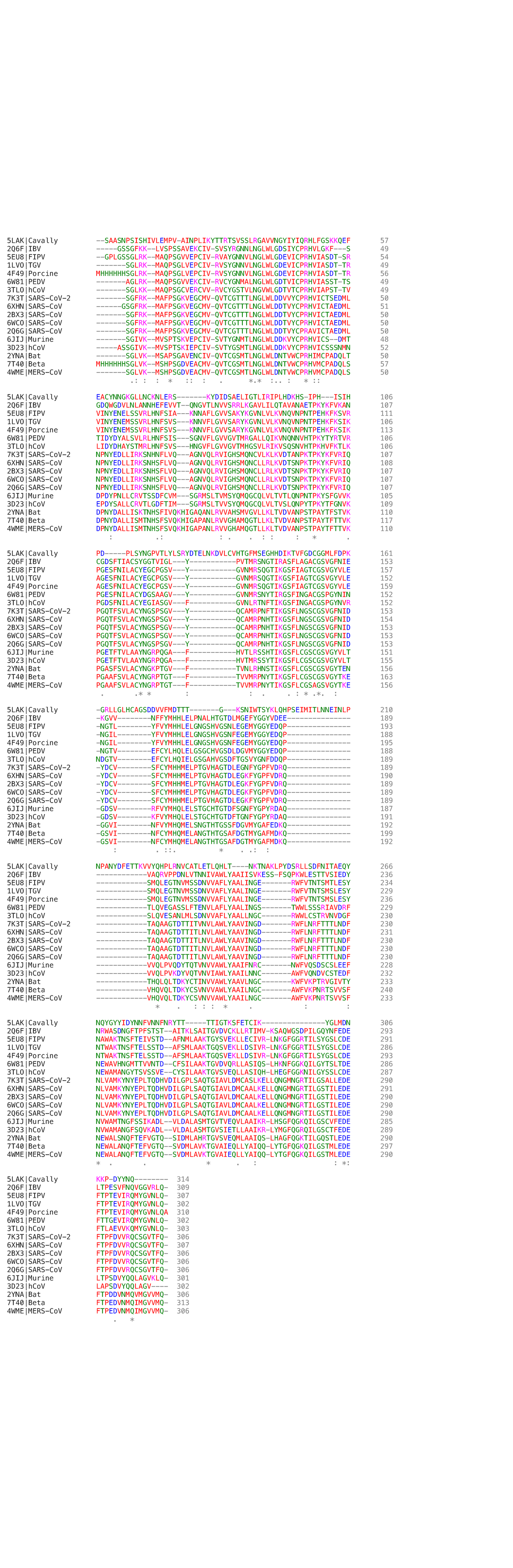 Results Clustal Omega Multiple Sequence Alignment EMBL-EBI