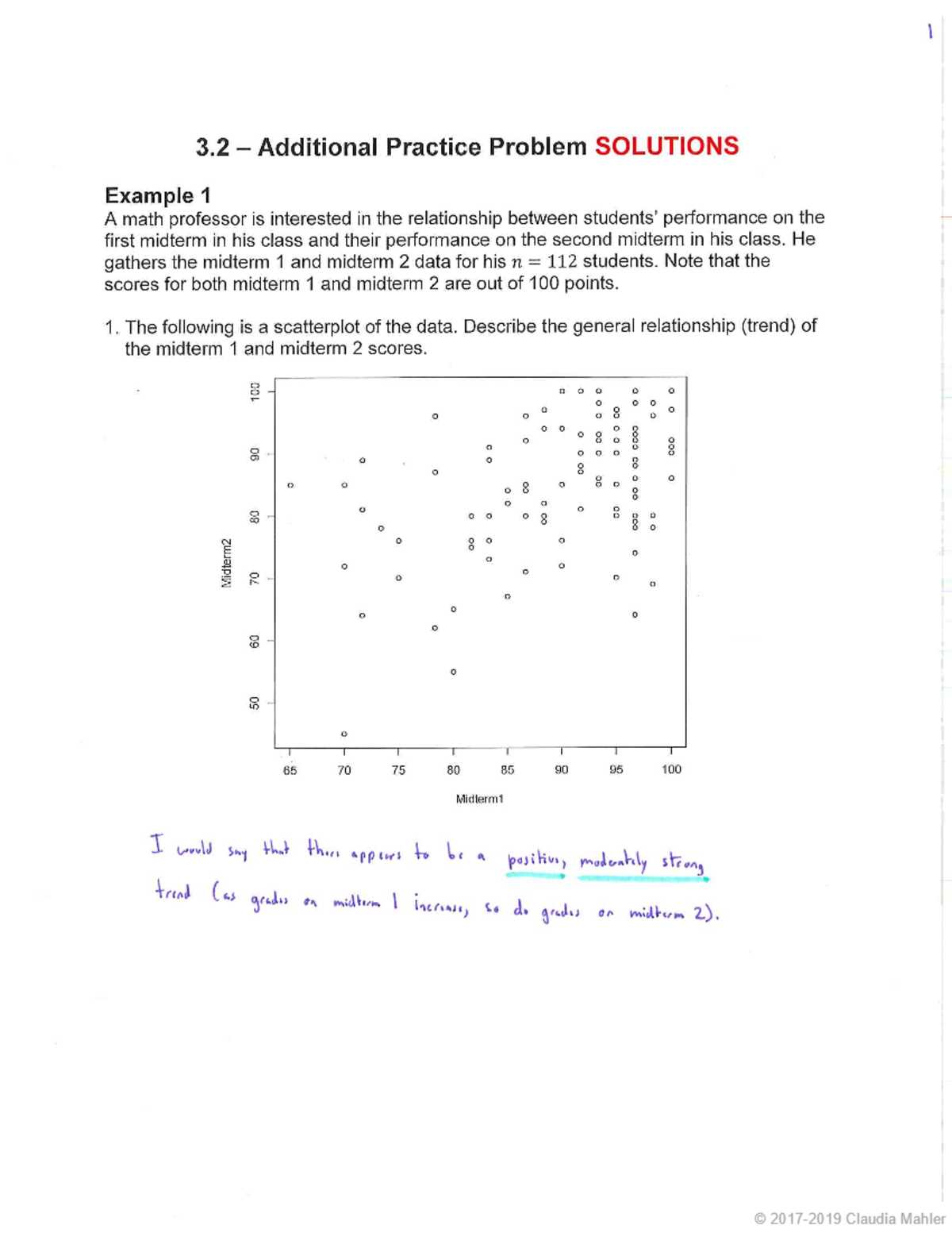 3.2 Additional Practice Problems Solutions - Stat 217 - Studocu