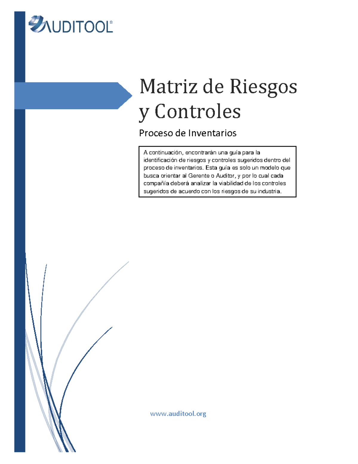 Matriz de Riesgos y Controles de un Proceso de Inventarios - Matriz de ...