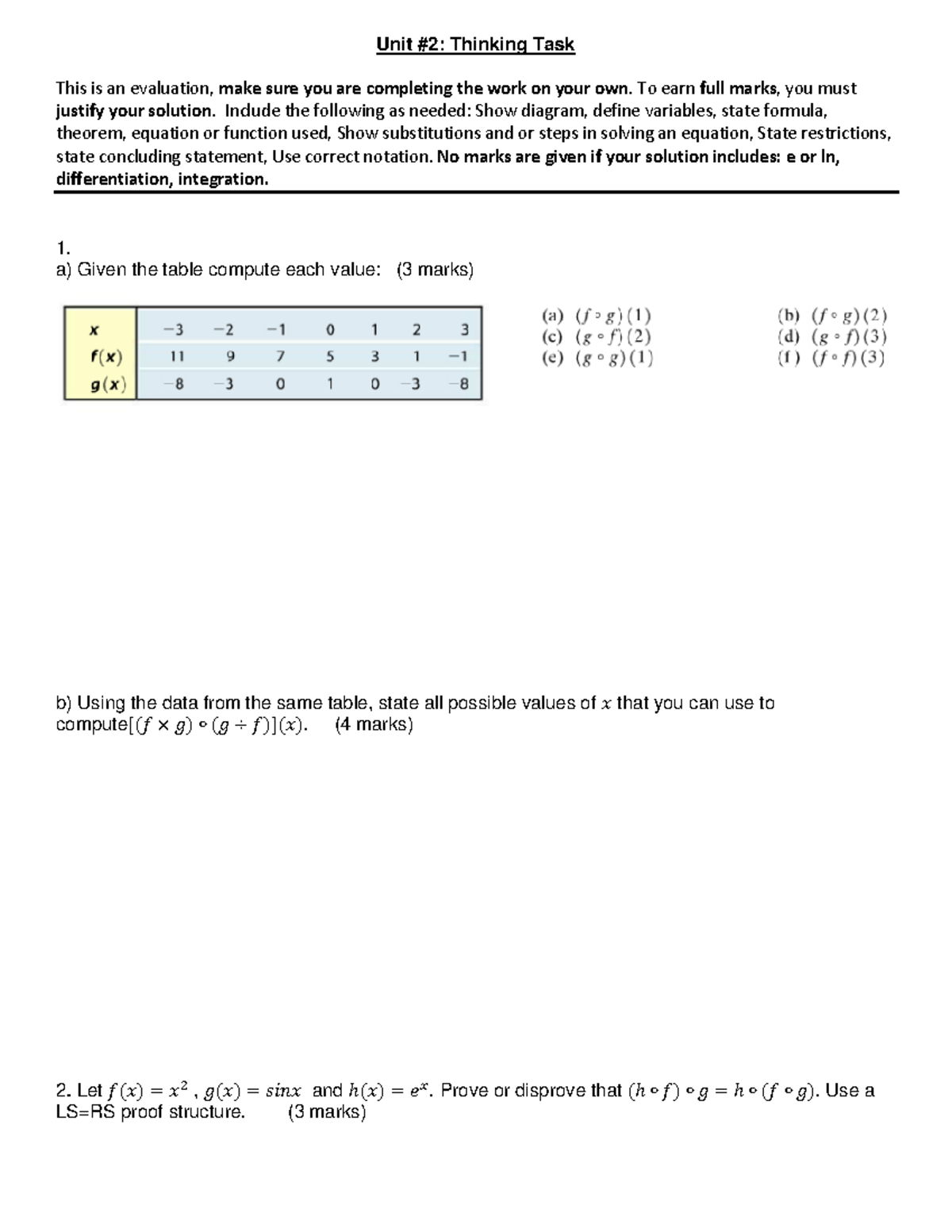 online school assignment