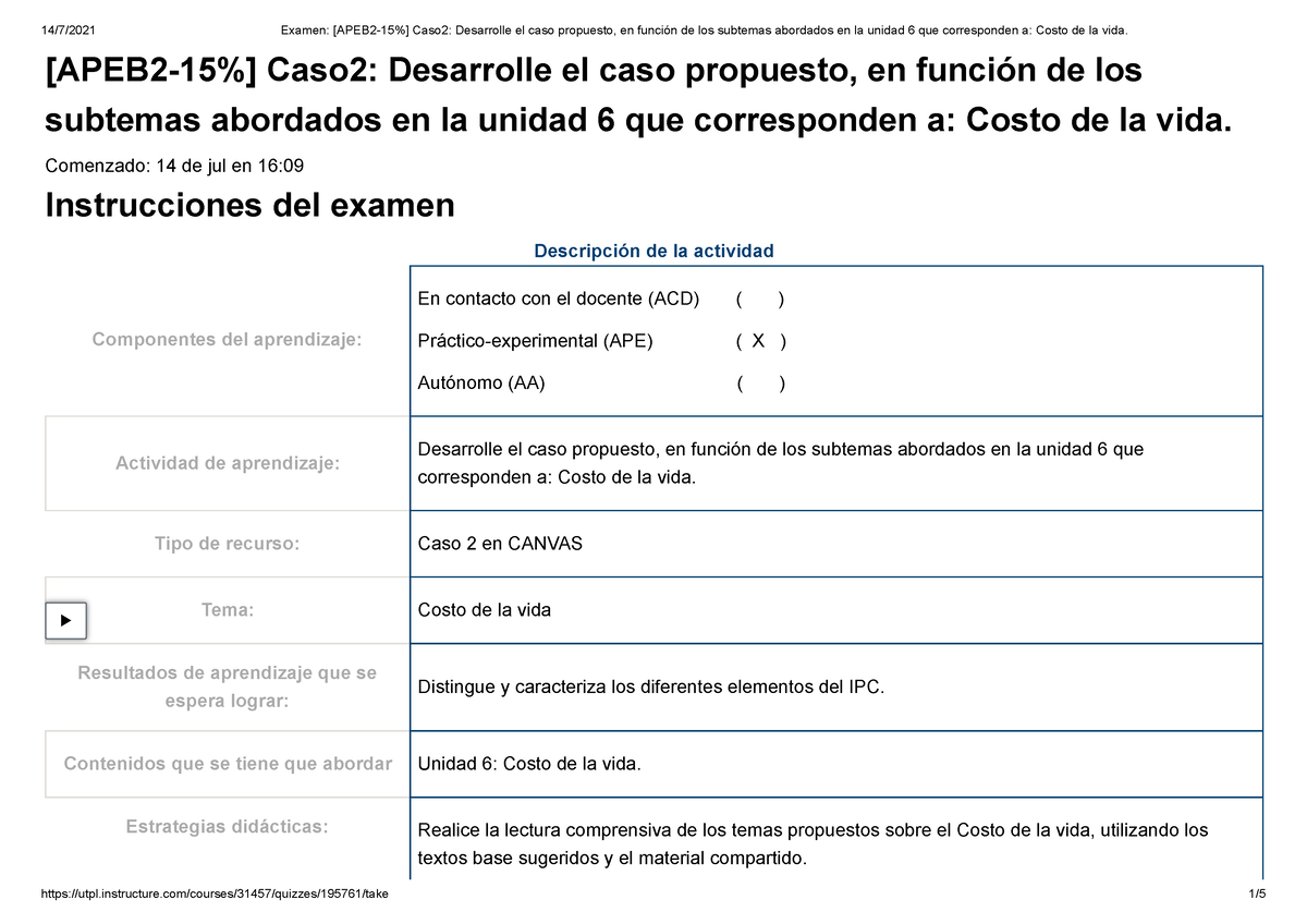 537442505 Examen APEB2 15 Caso2 Desarrolle El Caso Propuesto En Funcion ...