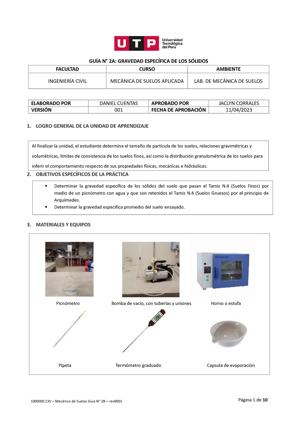 100000 C13v Guia N°2a Labmecan 01 Gravedad Especifica De Los Solidos