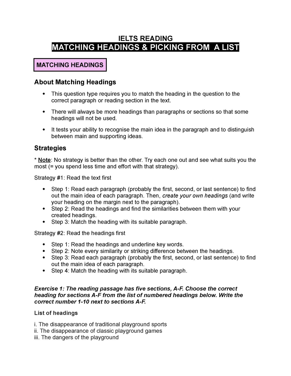 ielts-reading-3-ielts-reading-matching-headings-picking-from-a-list