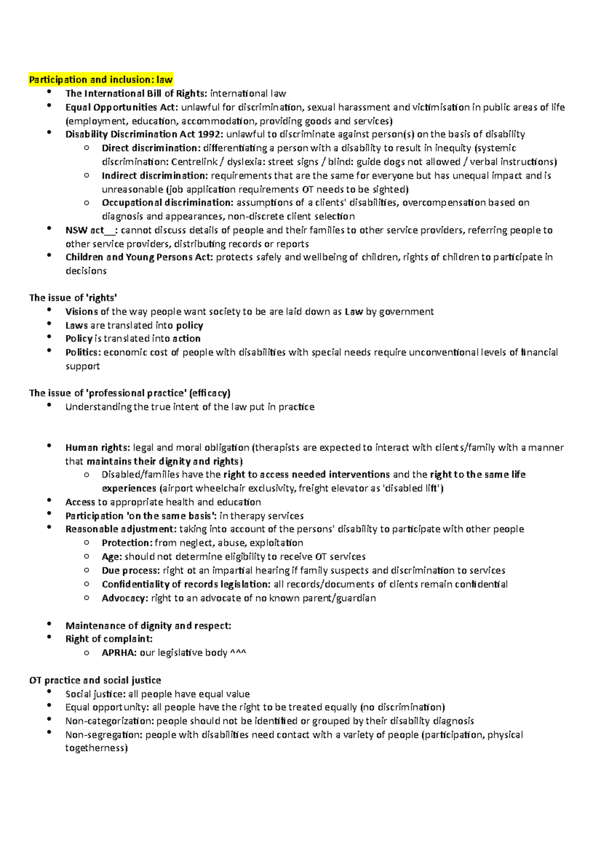 OCCP1096 Understanding Occupation-People-Context - Participation and ...