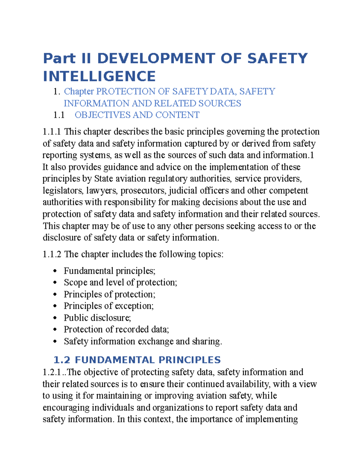 Chapter 1 Introduction To System Safety – CQNAQS