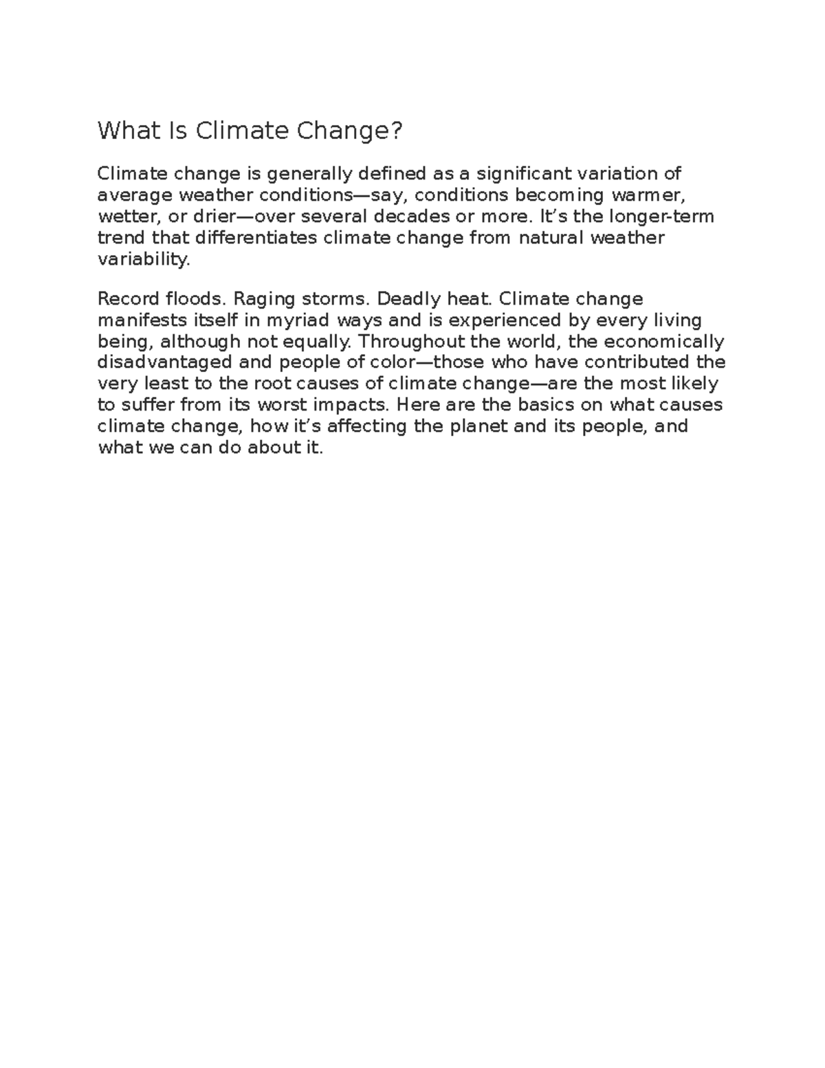 what-is-climate-change-notes-what-is-climate-change-climate-change